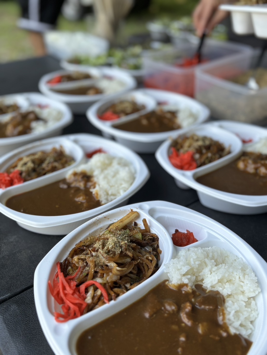富士宮やきそばとカレーのケータリング